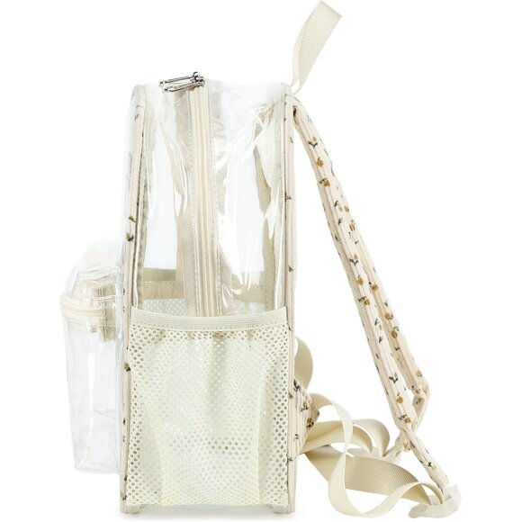 New Beautiful Clear Flowers Small Backpack for Girls, Women's (12x12x6) - Picture 8 of 9